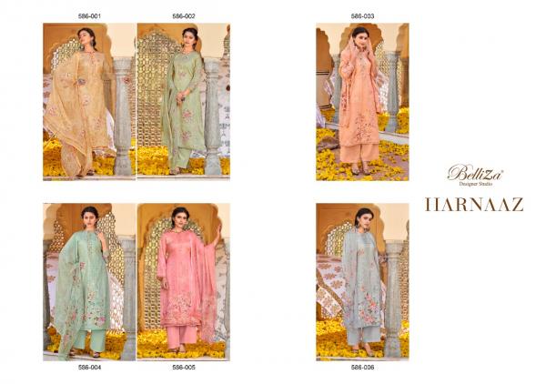 Belliza Harnaaz Designer Cotton Digital Printed Dress Materials